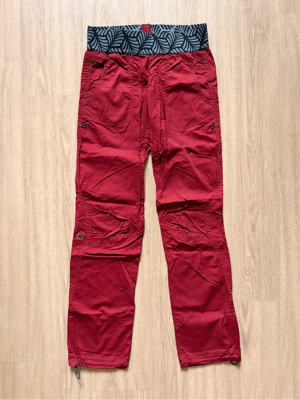 Ocun Pantera Womens Climbing Pants - XS Red